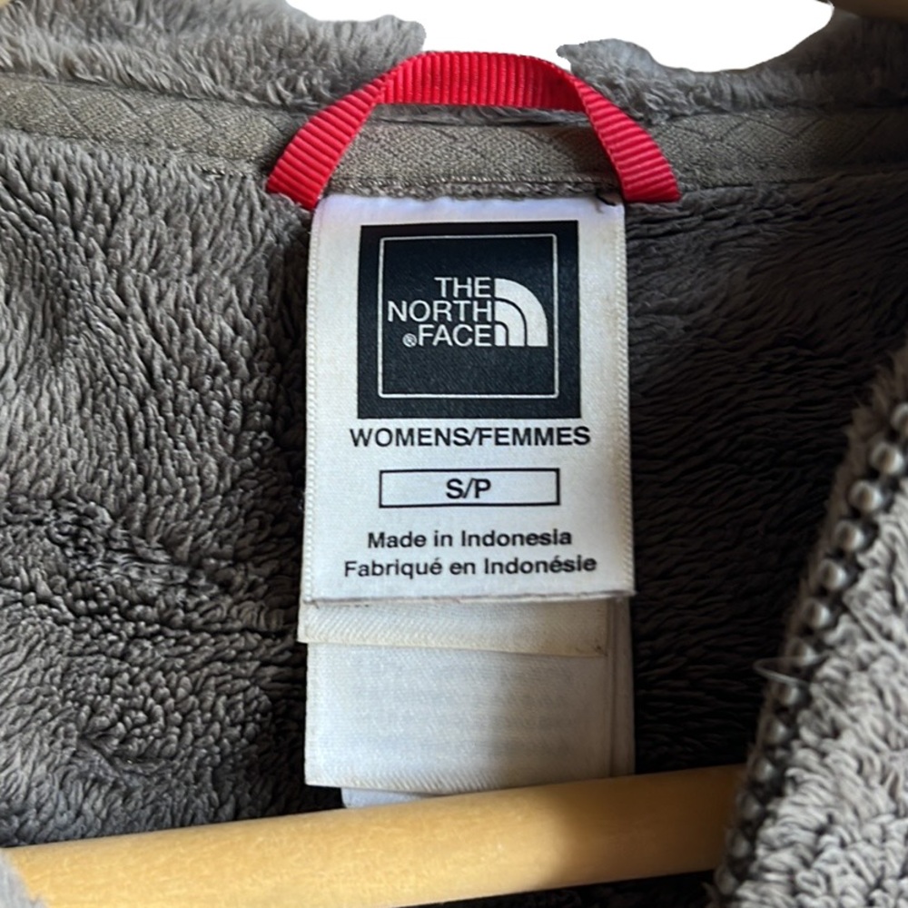 The North Face Fuzzy Fleece Lined Full Zip Adjustable Hem Hooded Jacket Size S - Picture 8 of 12